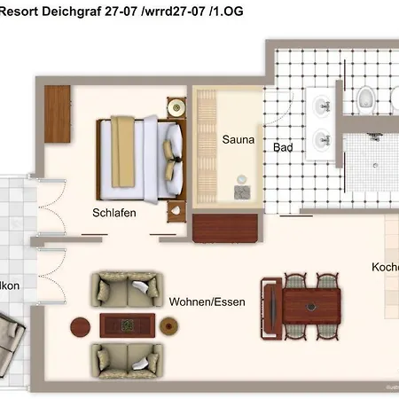 Apartmán Deichgraf Deichgraf 27-07 *